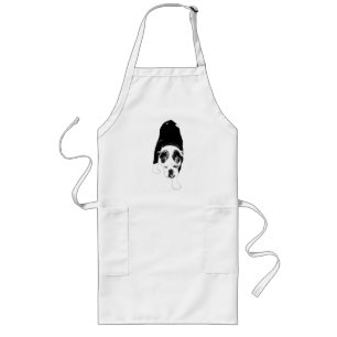 Dynamic Walk Dog Inspires Peaceful Cooking Events Long Apron