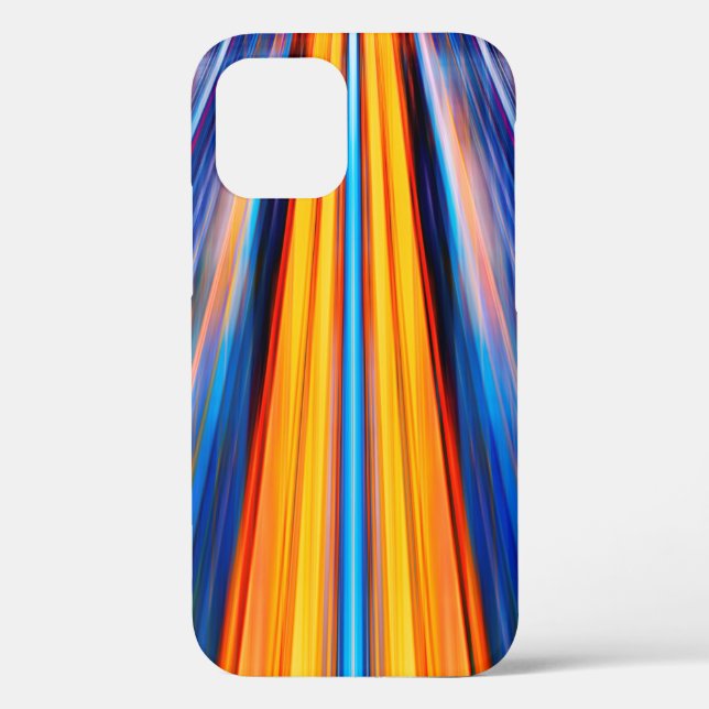 Dynamic yellow light beams Case-Mate iPhone case (Back)