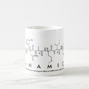 Dynamics peptide word mug