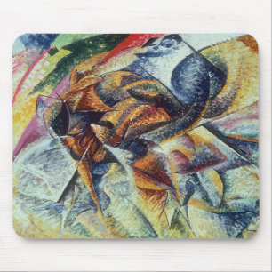 Dynamism of a Cyclist (Dinamismo di un ciclista) 1 Mouse Pad