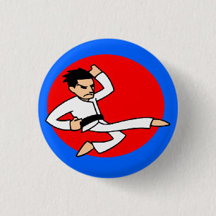 Dynamite Martial Arts pinback button