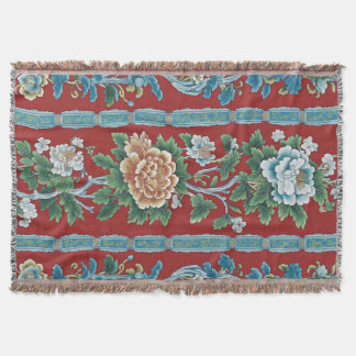 Dynastic Garden Throw Blanket