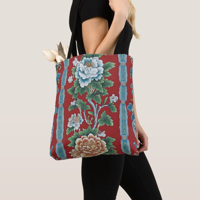 Dynastic Garden Tote Bag (Close Up)