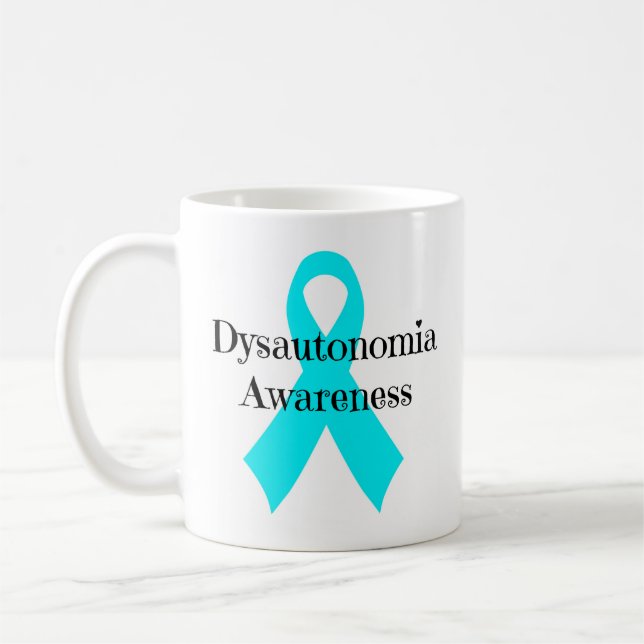 "Dysautonomia Awareness" mug (Left)