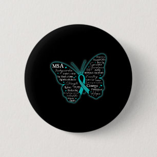 Dysautonomia Awareness POTS HyperPOTS NCS Month T- 6 Cm Round Badge
