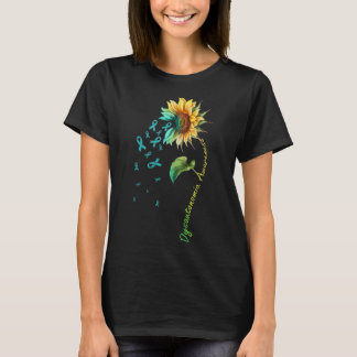 Dysautonomia Awareness Sunflower Shirt33  T-Shirt