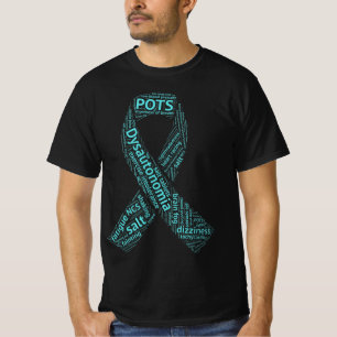 Dysautonomia Awareness T-shirt - Turquoise Ribbon