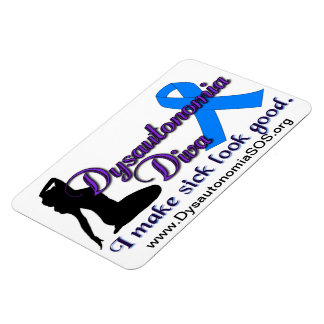 Dysautonomia Diva Magnet