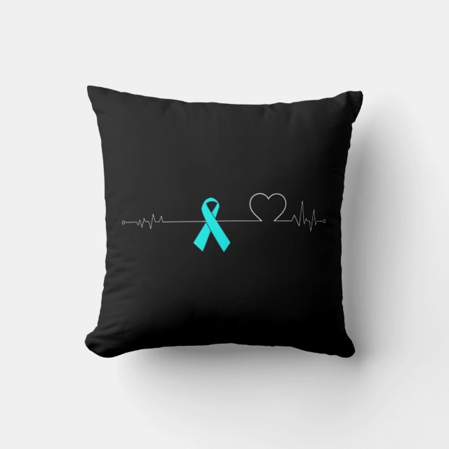 Dysautonomia Heartbeat Pulse EKG NCS Strong POTS M Cushion (Front)