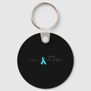 Dysautonomia Heartbeat Pulse EKG NCS Strong POTS M Key Ring