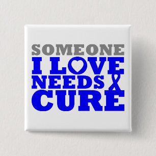 Dysautonomia Someone I Love Needs A Cure 15 Cm Square Badge