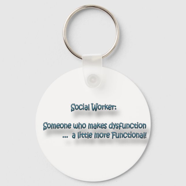 Dysfunction Junction Key Ring (Front)