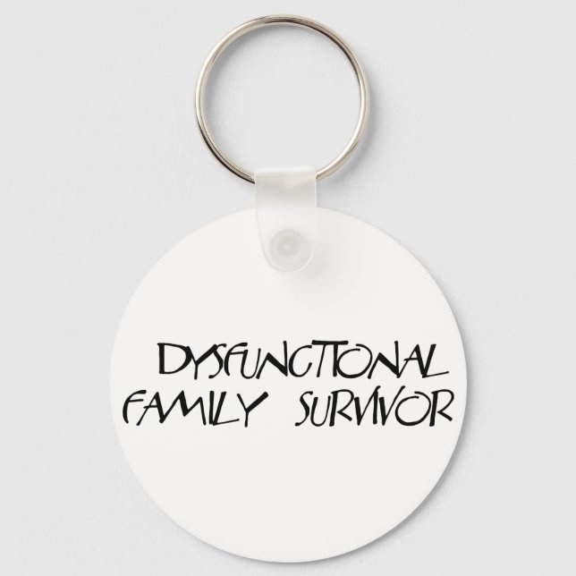 Dysfunctional Family Key Ring (Front)
