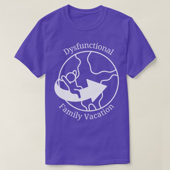 Dysfunctional Family Vacation T-Shirt (Design Front)