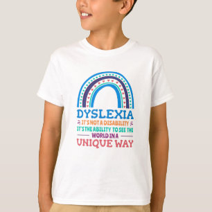 Dyslexia Awareness Dyslexic T-Shirt