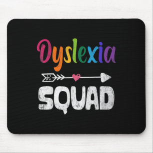 Dyslexia Awareness Month Dyslexia Teacher Therapis Mouse Pad