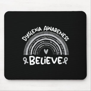Dyslexia Awareness Month Shirt Dyslexia Mouse Pad