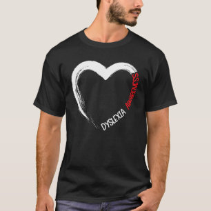 Dyslexia Awareness Reading Disorder Learning Disab T-Shirt