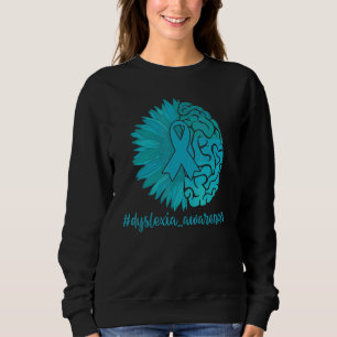 Dyslexia Awareness Teacher Therapist Cool Teaching Sweatshirt