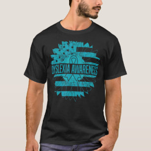 Dyslexia Awareness Teacher Therapist Cool Teaching T-Shirt