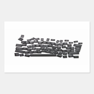 dyslexia keyboard computer letter button read writ rectangular sticker