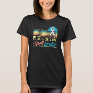 Dyslexia Teacher Awareness Dyslexic Reading Therap T-Shirt