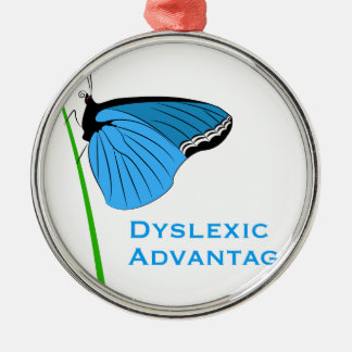 Dyslexic Advantage Metal Tree Decoration
