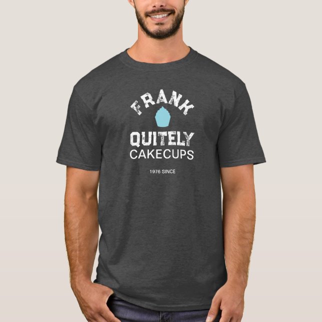 Dyslexic Cupcake Frank Quitely Tee (Front)
