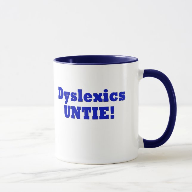 Dyslexics Mug (Right)