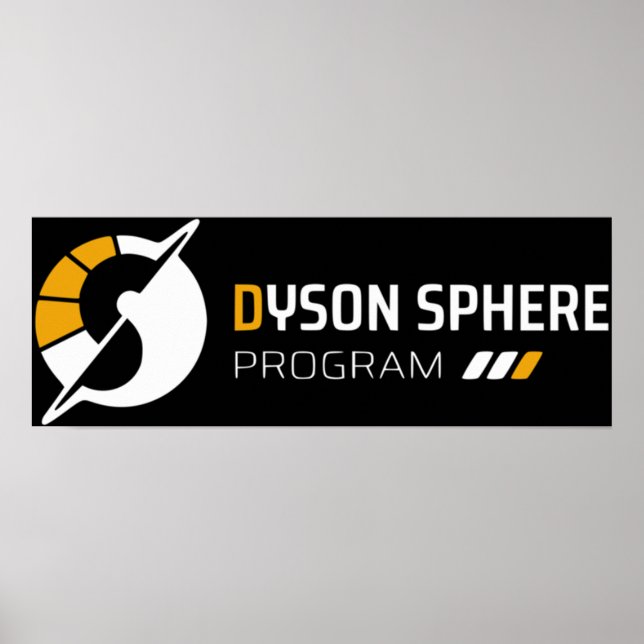 Dyson Sphere Program Poster (Front)