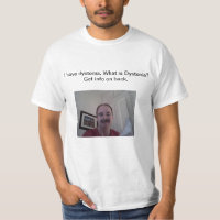 Dystonia awareness t-shirt