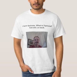 Dystonia awareness t-shirt