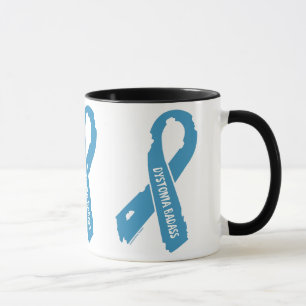 DYSTONIA BADASS torn ribbon Mug