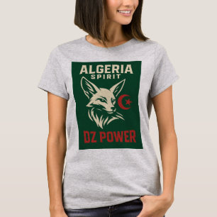 DZ POWER – Algeria Spirit Fennec Design T-Shirt