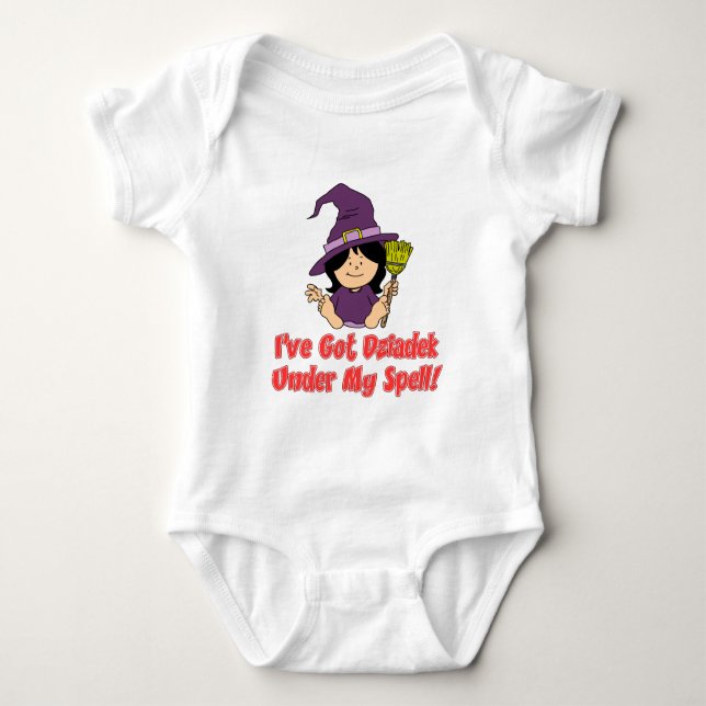 Dziadek Under My Spell Baby Bodysuit (Front)