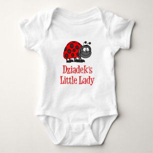 Dziadek's Little Lady Baby Bodysuit