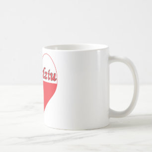 Dziadziu Polish Heart Coffee Mug