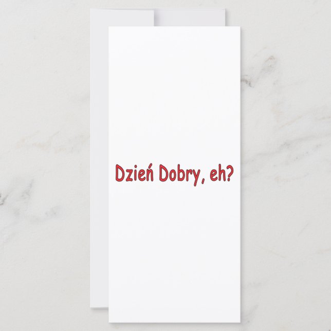 Dzien Dobry, eh? (Front)