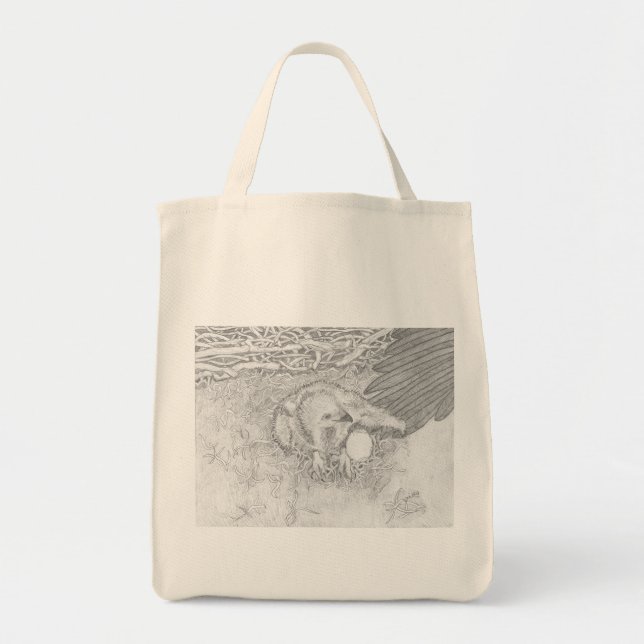 E14 GOING HOME ON OZZIE’S WING TOTE BAG (Front)