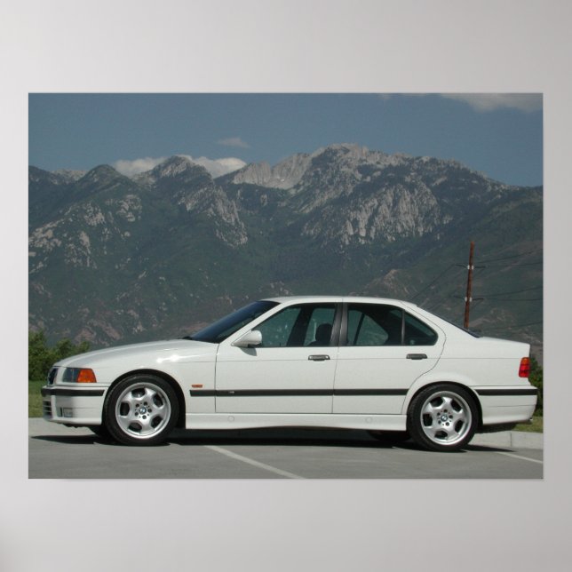 E36 M3 Sedan Poster (Front)