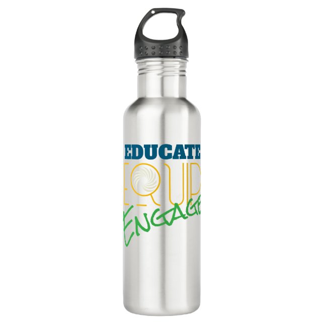 E3 - Educate Equip Engage 710 Ml Water Bottle (Front)