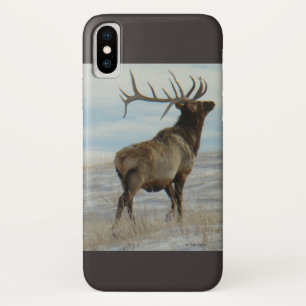 E58 Bull Elk "Lucky 13" iPhone X Case