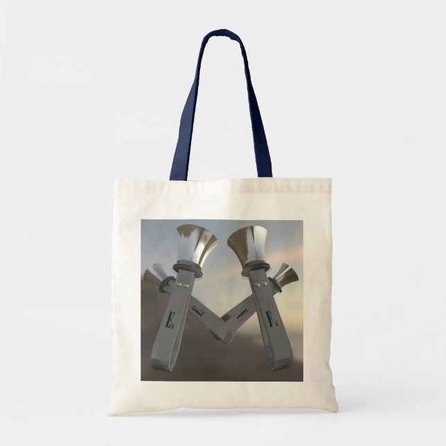 E6-F6 Music Tote Bag (Front)