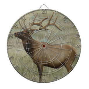 E8 Bull Elk in Velvet Dartboard