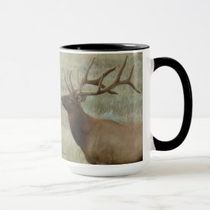 E9 Bull Elk in Velvet Mug