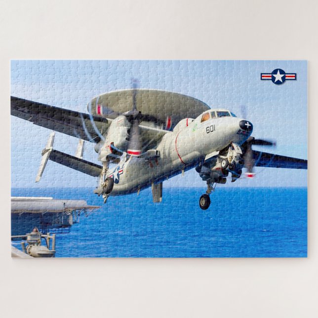 E-2C HAWKEYE (20x30 inches) Jigsaw Puzzle (Horizontal)