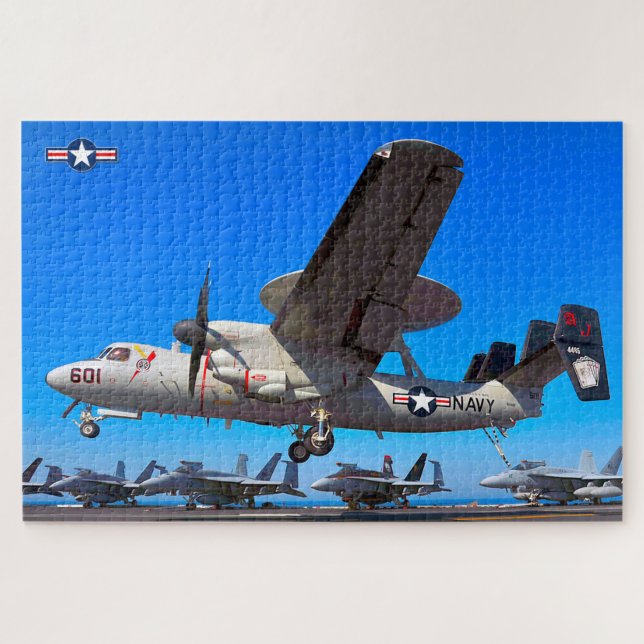 E-2C HAWKEYE (20x30 inches) Jigsaw Puzzle (Horizontal)