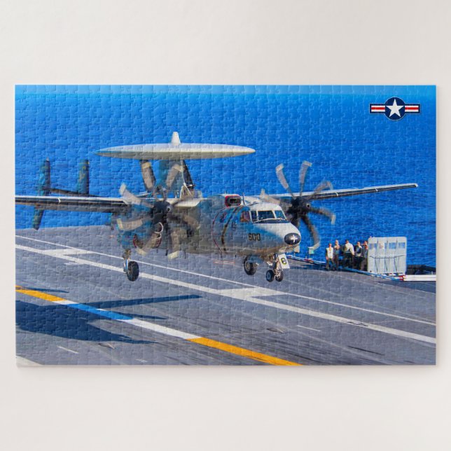 E-2C HAWKEYE (20x30 inches) Jigsaw Puzzle (Horizontal)