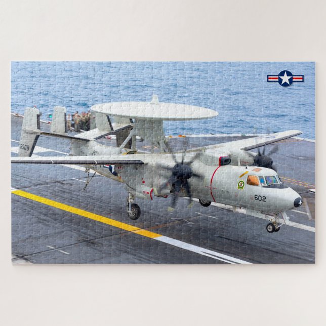 E-2C HAWKEYE (20x30 inches) Jigsaw Puzzle (Horizontal)