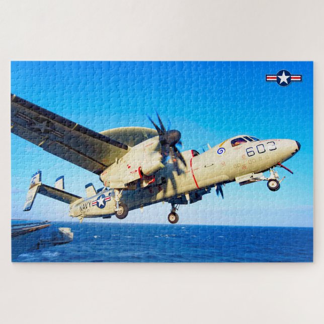 E-2C HAWKEYE (20x30 inches) Jigsaw Puzzle (Horizontal)